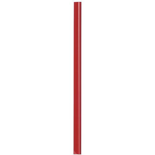 Násuvný spínací hřbet Durable A4, 6 mm, červený