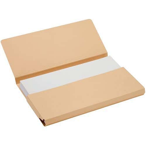 Papírové spisové desky Jalema Secolor Folio, bílé, 10 ks