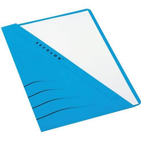 Papírové spisové desky Djois,10 ks, modré