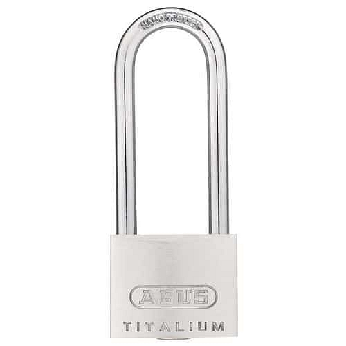 Visací zámek Abus Titalium série 64 64TI/40HB63, sjednocený klíč, 40 mm