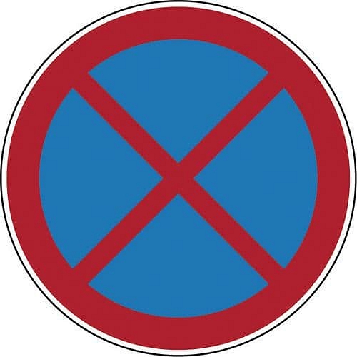 Zákazová značka – „Zákaz zastavení a stání“