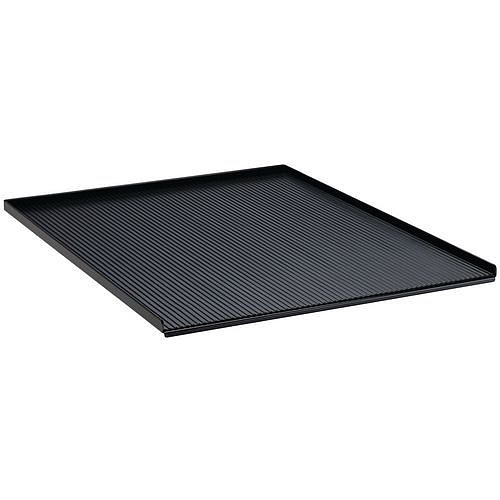 Ocelová podložka na skříně Lista, 717x725 mm, vyvýšené hrany