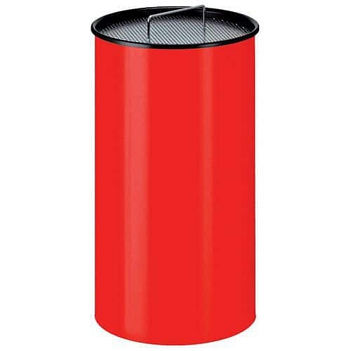 Popelník s pískem červený