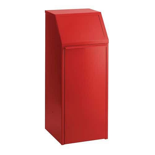Popelnice na recyklovaný odpad 70 l červená