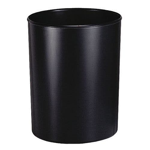 Ohnivzdorný koš na papír (s vnitřní nádobou) 20 l černý