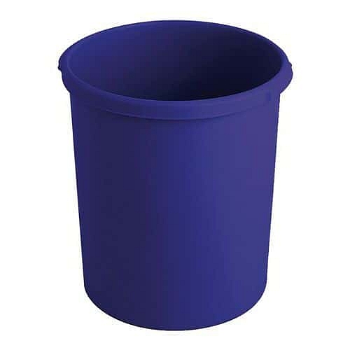 Plastový odpadkový koš 30 l modrý