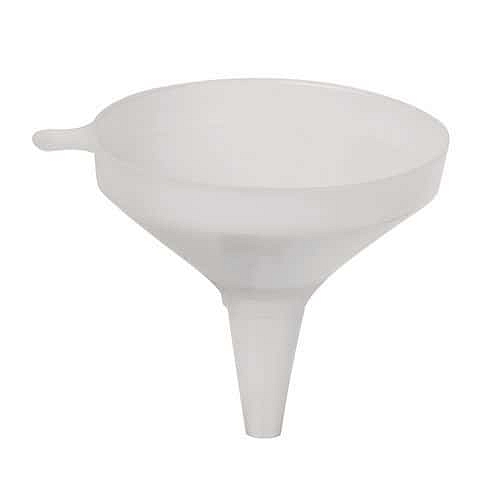 Nálevka filtrem o průměru 15,5 cm bílá