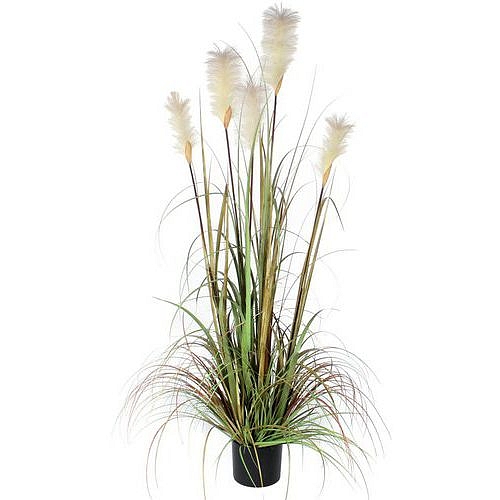 Umělá rostlina tráva Vulpin, zelená, výška 150 cm