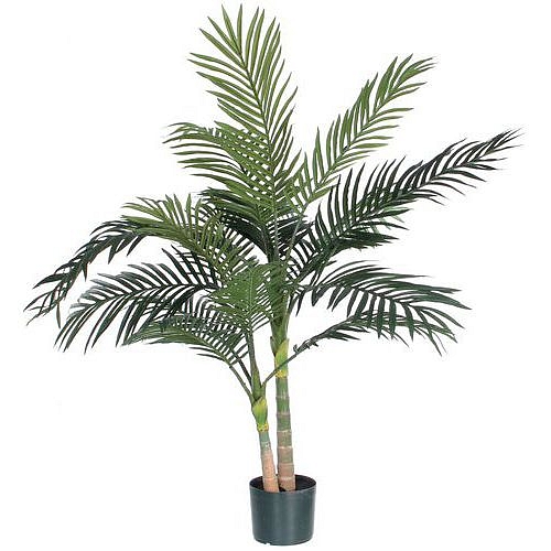 Umělá rostlina palma Areca Golden Cane, zelená, výška 120 cm