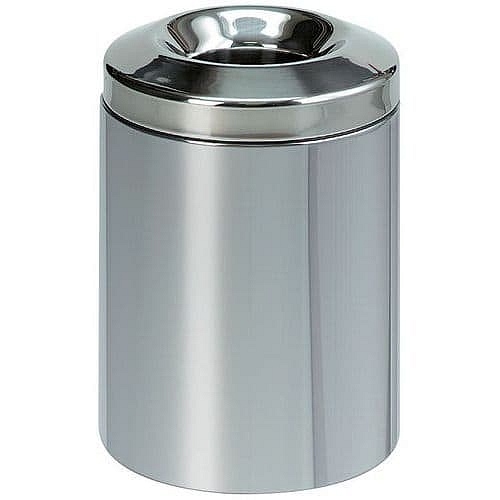 Ohnivzdorný koš na papír 7 l z nerezové oceli