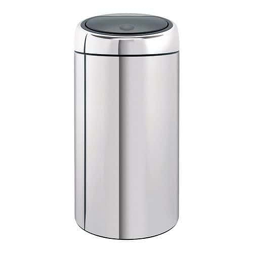 Odpadkový koš Twin 2 x 20 l z nerezové oceli