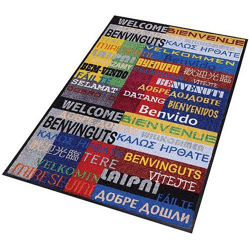 Vnitřní čisticí rohož Déco Design™ New Welcome, 60 x 90 cm