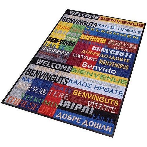 Vnitřní čisticí rohož Déco Design™ New Welcome, 90 x 120 cm
