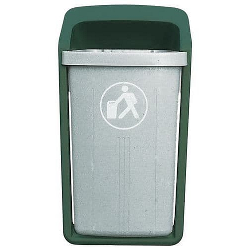 Odpadkový koš Sulo, 50 l, zelená