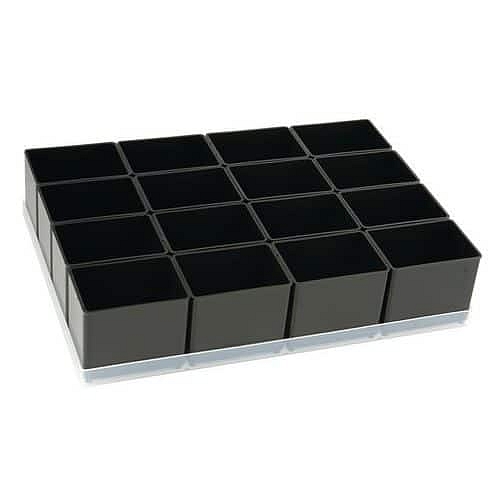 Sada 16-ti ESD plastových boxů Raaco do kufru Raaco