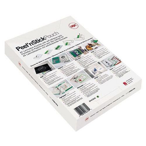 Laminovací fólie GBC A4, 150 mic, samolepicí, lesklé