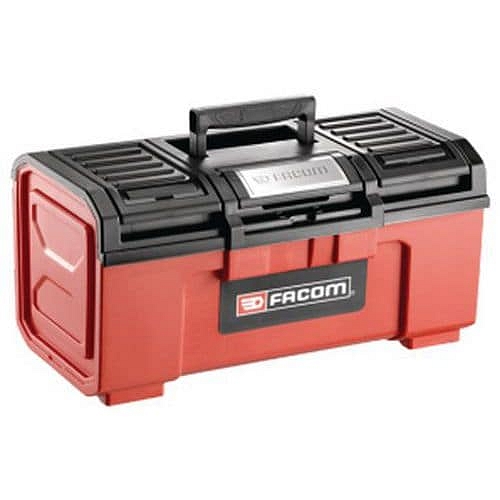 Plastový kufr na nářadí Facom, samozavírací, nosnost 12 kg