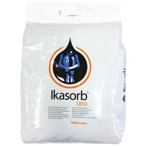 Sypký sorbent Ikasorb 1850, sorpční kapacita 10,5 l, balení 10 kg
