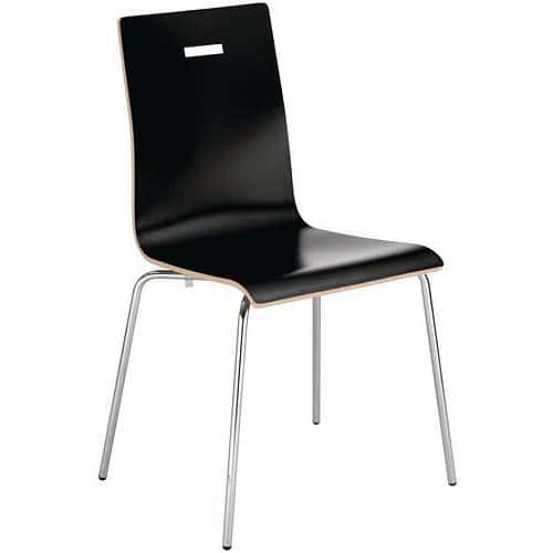 Jídelní židle Bistro A, černá