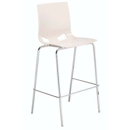 Barová židle NowyStyl Fondo, bílá