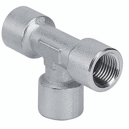 Nástrčná T-spojka, závit 1/4 palce