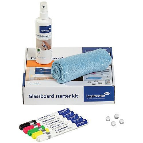 Sada příslušenství pro skleněné tabule Legamaster, 11dílná