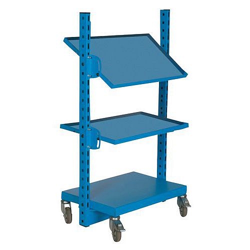 Mobilní stojan na materiál Sofame, 3 patra