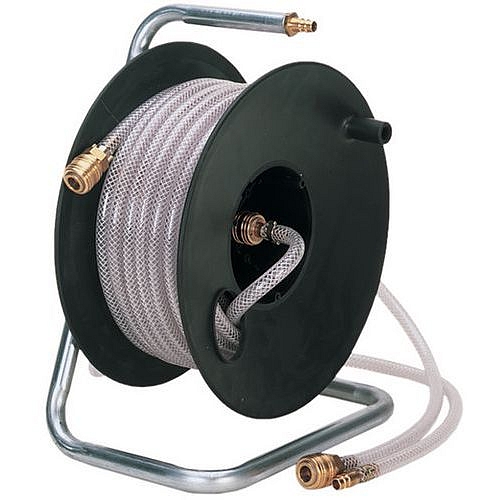 Ruční navíječ na stlačený vzduch, délka hadice 20 m