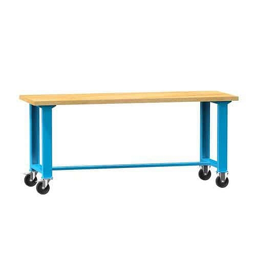 Mobilní dílenský stůl MPS1-815M, 1500 x 800 x 880 mm, MULTIPLEX, modrá