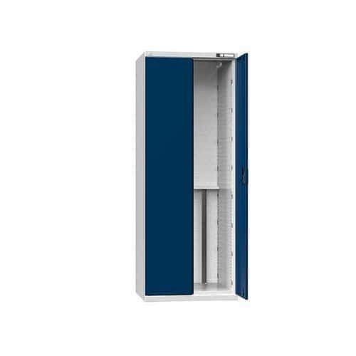 NC skříň s křídlovými dveřmi, 36x27D bez vybavení, šedá-tmavě modrá