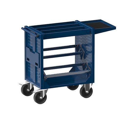 NC vozík 36x27D s vybavením, varianta 1, tmavě modrá