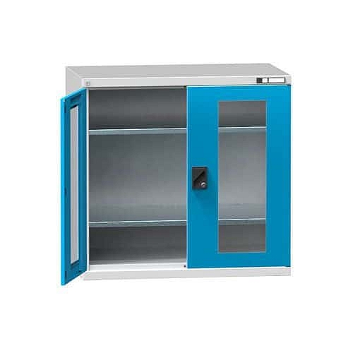 Nářaďová skříň SK1-004S, 1044 x 625 x 1000 mm, šedá-modrá