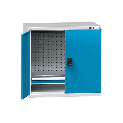 Nářaďová skříň SK1-006, 1044 x 625 x 1000 mm, šedá-modrá