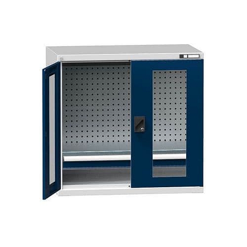 Nářaďová skříň SK1-006S, 1044 x 625 x 1000 mm, šedá-tmavě modrá