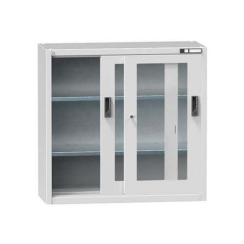 Nářaďová skříň SP1-002S, 1044 x 405 x 1000 mm, šedá-šedá