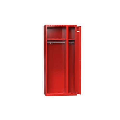 Kombinovaná šatní skříň V2, červená