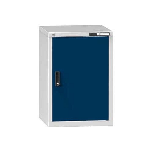 Zásuvková skříň ZA1, 578 x 600 x 840 mm, šedá-tmavě modrá