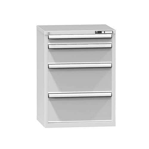 Zásuvková skříň ZD5, 731 x 600 x 990 mm, šedá-šedá