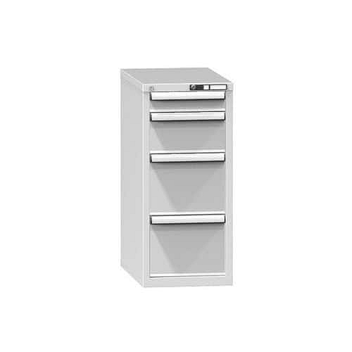 Zásuvková skříň ZH5, 442 x 753 x 990 mm, šedá-šedá