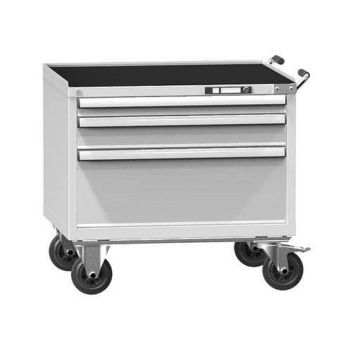 Dílenský vozík ZKM59-1, 45x36D, 884 x 753 x 855 mm, šedá-šedá