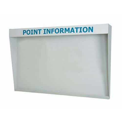 Nástěnný informační panel Bott, 70 x 120 x 20 cm