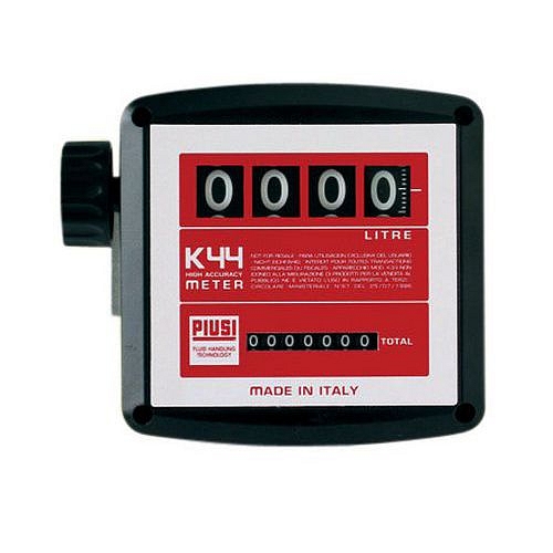 Mechanický průtokoměr Piusi K 44 se 4 číslicemi