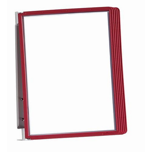 Závěsný držák Durable Vario s rámečky, červený