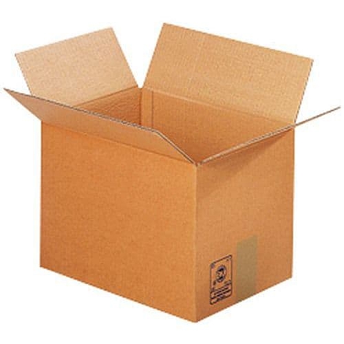 Kartonová krabice Double z dvouvrstvé lepenky, 500 x 600 mm