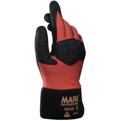Rukavice odolné proti nárazu Titan 850, vel. 9
