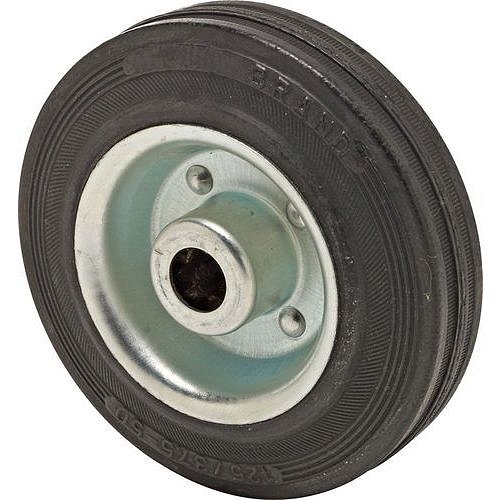 Gumové transportní kolo, průměr 80 mm, válečková ložiska