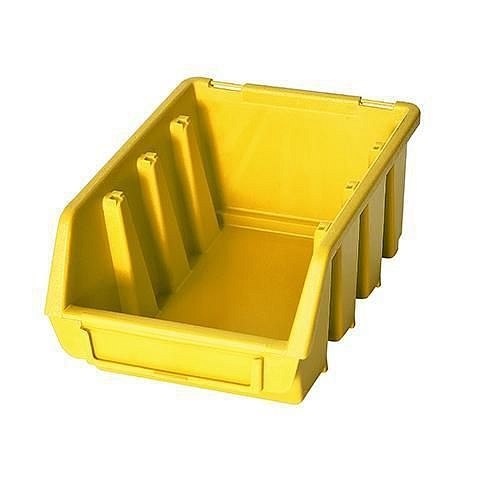 Plastový box Ergobox 2 7,5 x 16,1 x 11,6 cm, žlutý