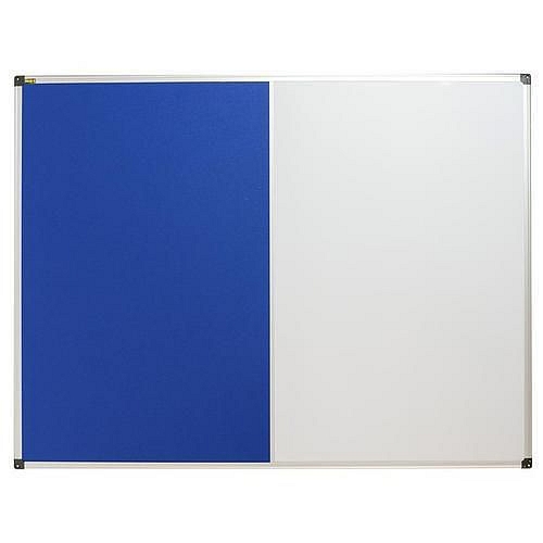 Textilní a magnetická tabule Bi-Office, 90 x 120 cm