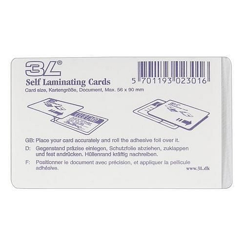 Samolaminovací fólie, 100 ks, 66 x 100 mm