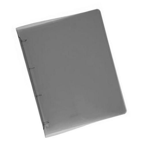 Kroužkový pořadač Palleo, 20 ks, 4 kroužky, tmavě šedý